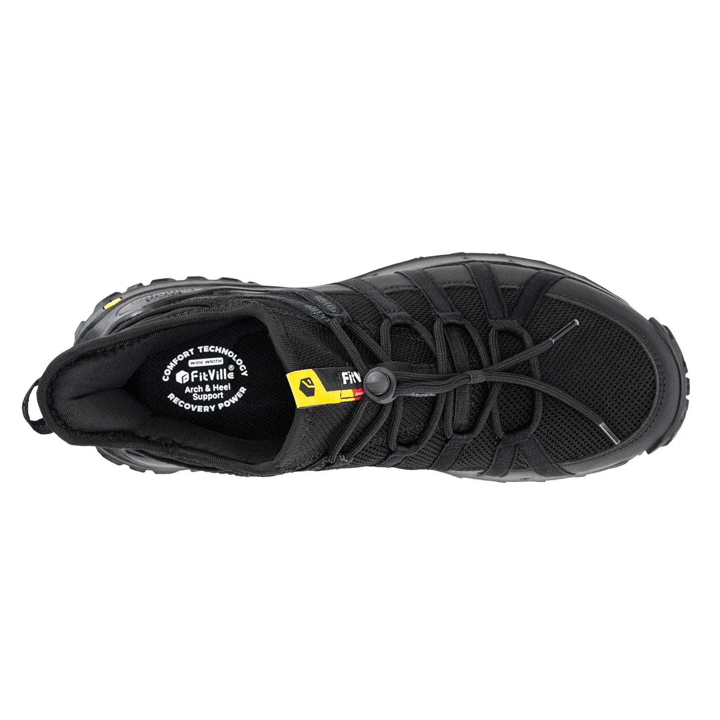 Tênis Masculino FitVille Slip On para Caminhada e Trekking