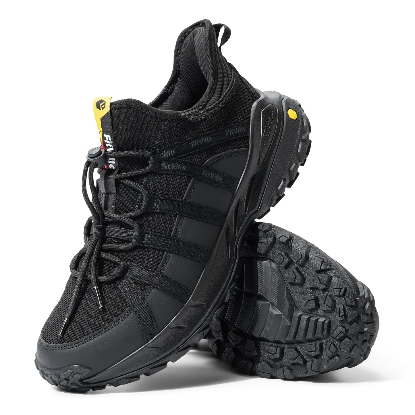 Tênis Masculino FitVille Slip On para Caminhada e Trekking