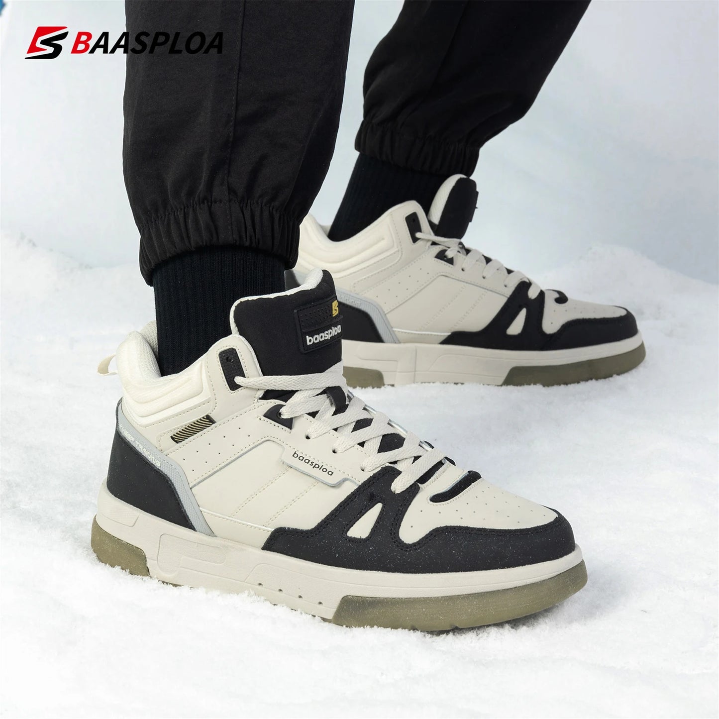 Tênis de Inverno Masculino Baasploa para Skateboard