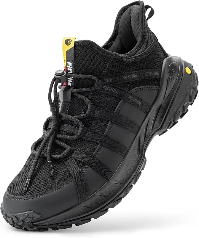 Tênis Masculino FitVille Slip On para Caminhada e Trekking