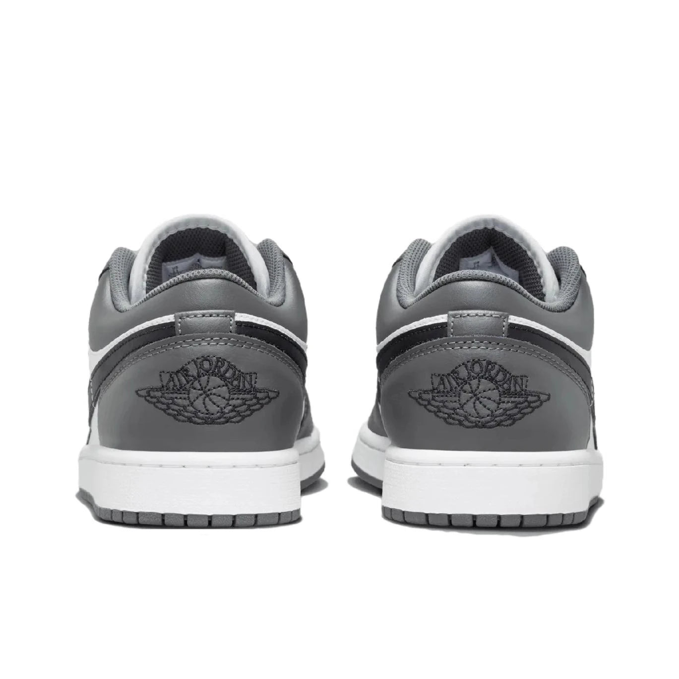 Tênis Casual Nike Air Jordan 1 Low Retro (Branco/Cinza)