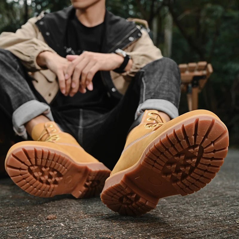 Botas Unissex de Cano Alto CATBELEE