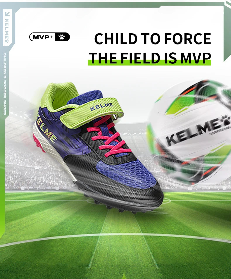 Chuteira Infantil KELME para Gramado Sintético e Campo