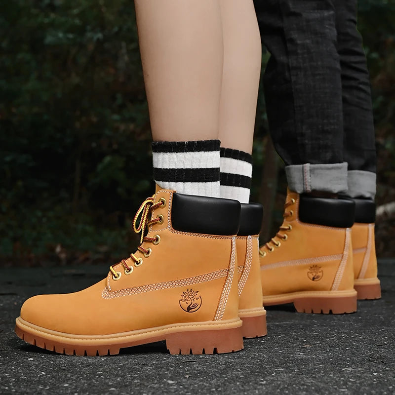 Botas Unissex de Cano Alto CATBELEE
