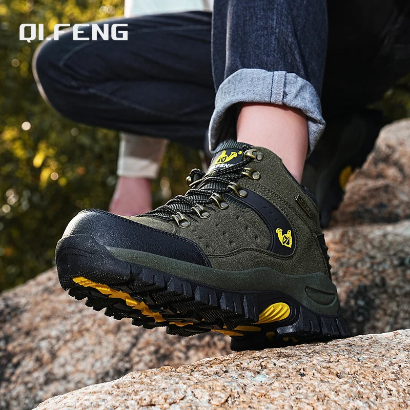 Botas de Trekking Masculinas QIFENG para Inverno