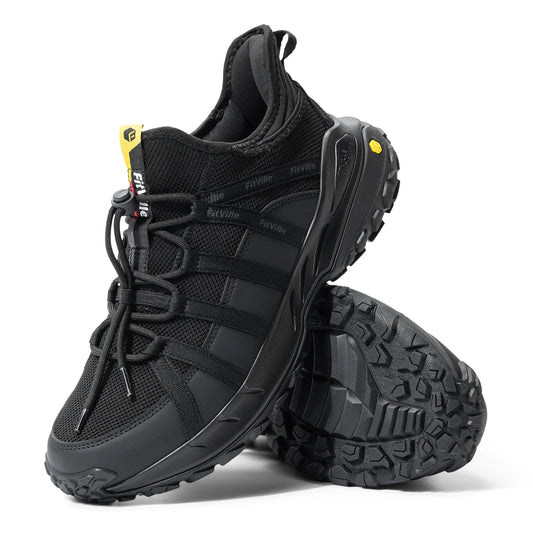 Tênis Masculino FitVille Slip On para Caminhada e Trekking