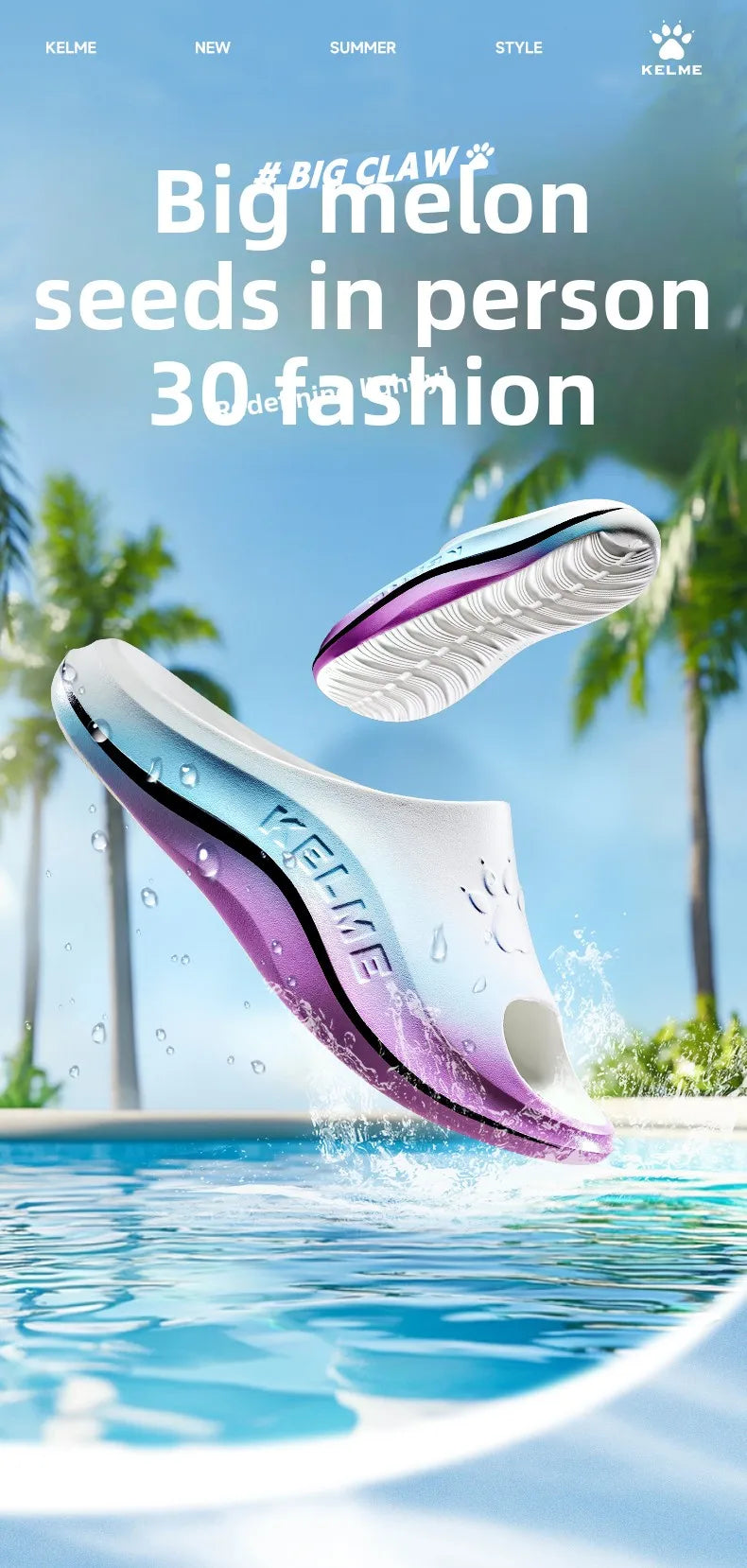 Chinelo KELME Esportivo Unissex