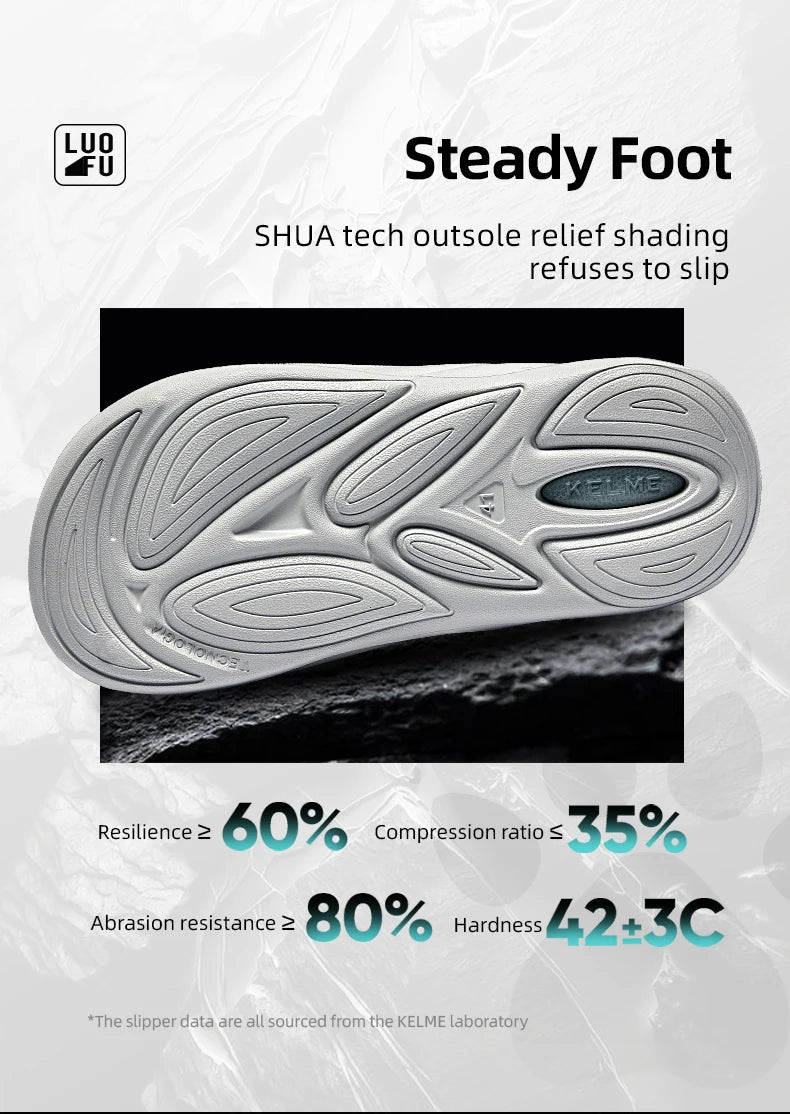 Chinelo Masculino KELME Super Macio para Verão